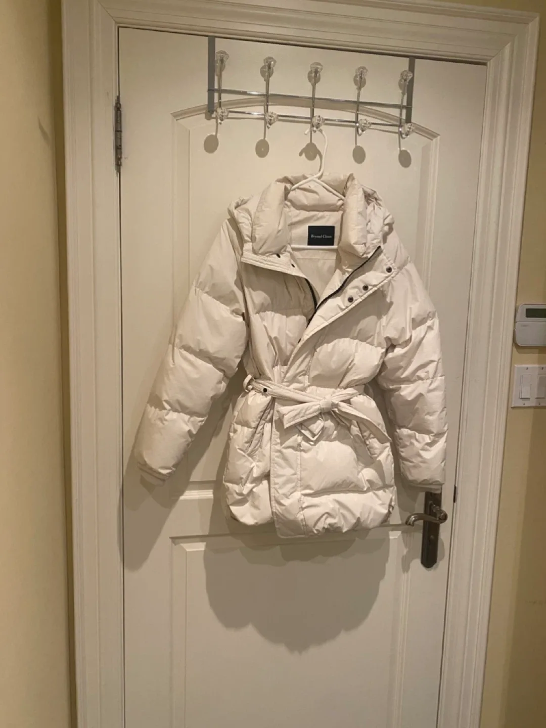 Beyond Closet goose down Puffer Jacket - Cream