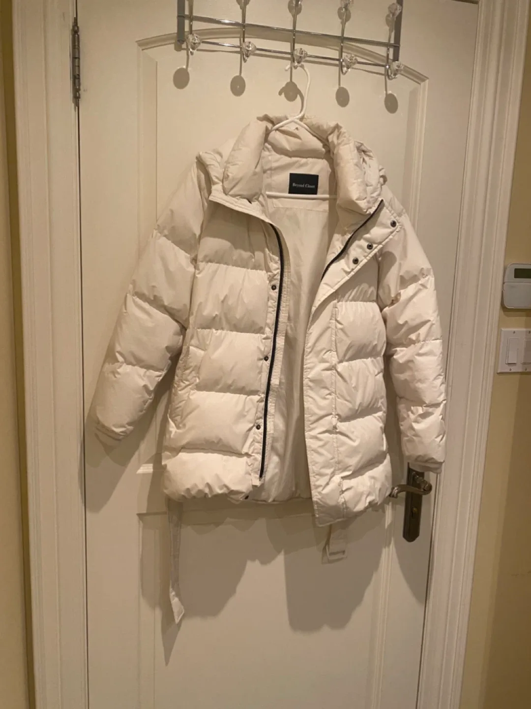 Beyond Closet goose down Puffer Jacket - Cream image indicator(2)