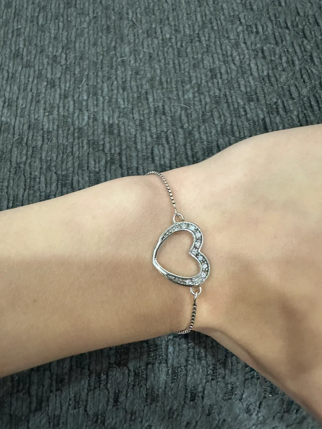 Heart Charm Bracelet