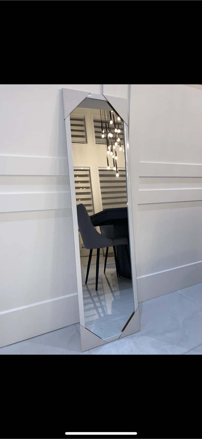 Full Length Mirror - White Frame - photo 2