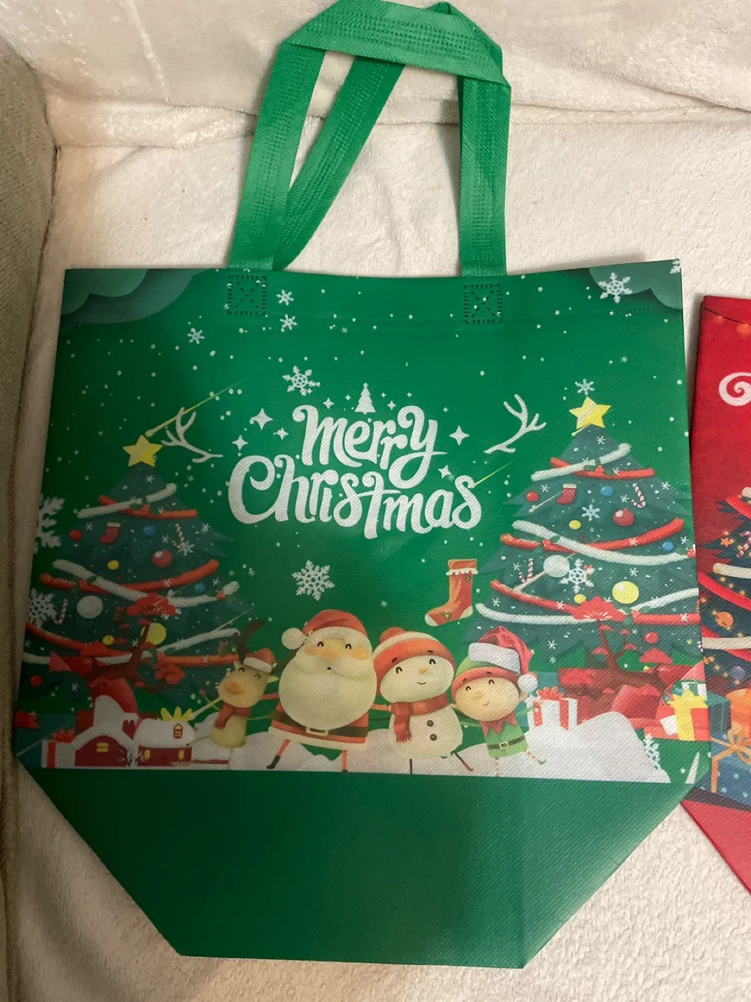 Christmas Reusable Shopping Bags - Set of 2 image indicator(3)