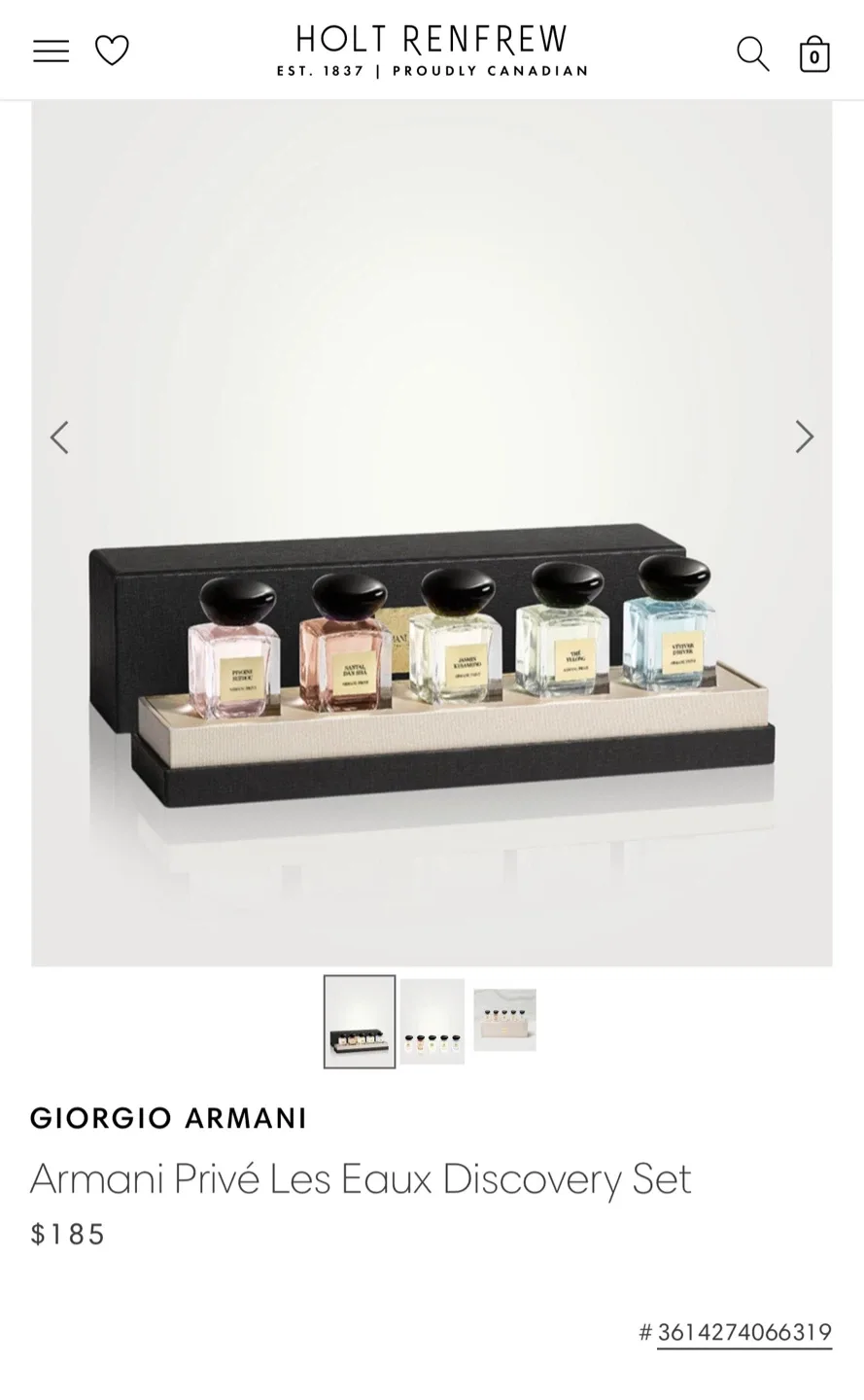 Armani Prive Haute Couture Fragrances Set image indicator(5)