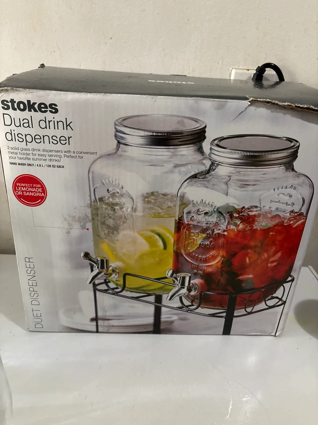 Stokes Dual Drink Dispenser - Like New! image indicator(2)