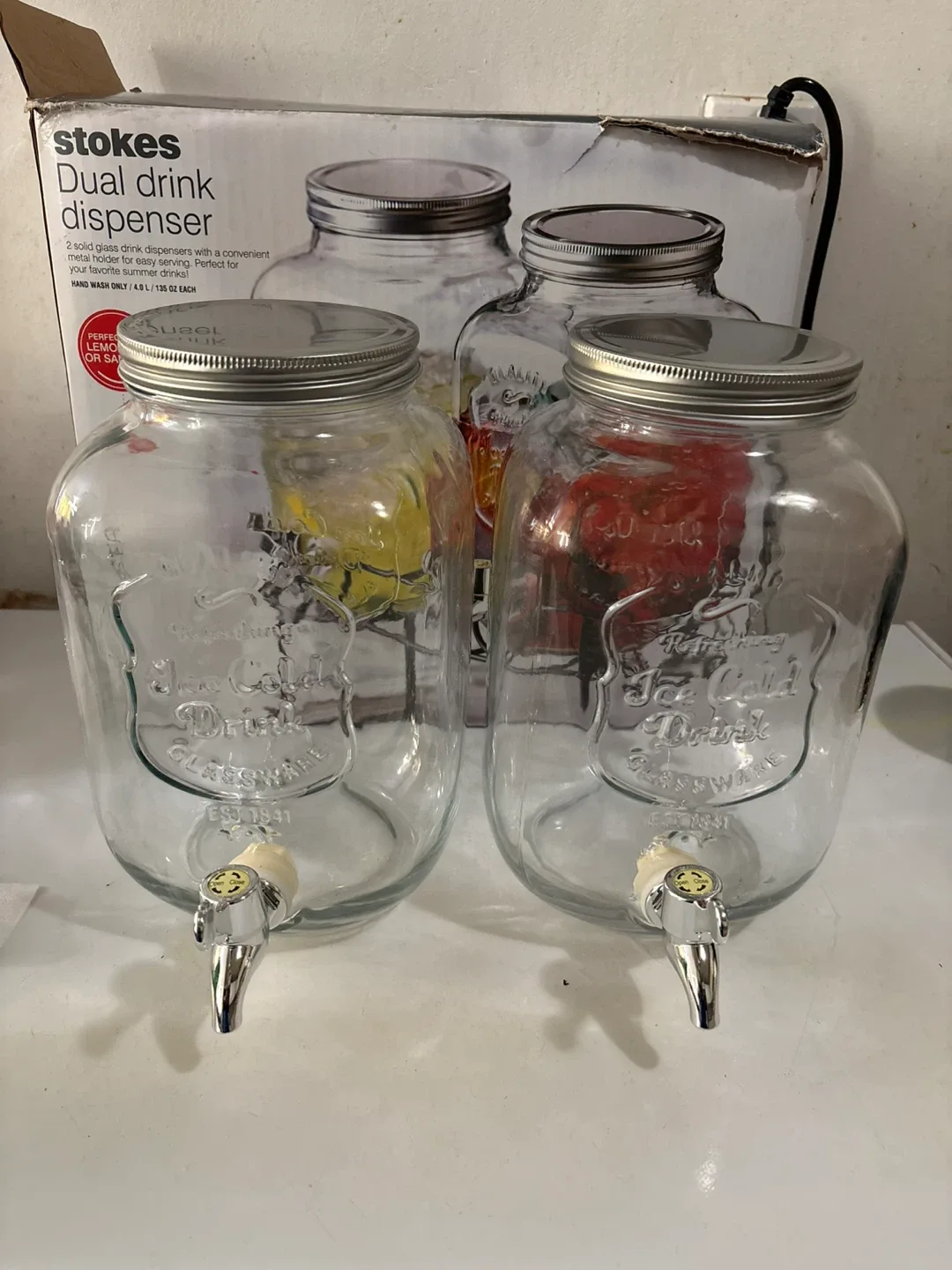 Stokes Dual Drink Dispenser - Like New! image indicator(3)