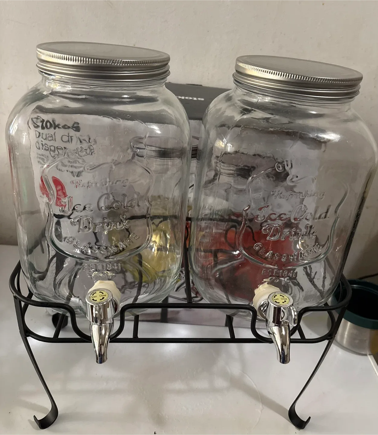 Stokes Dual Drink Dispenser - Like New!