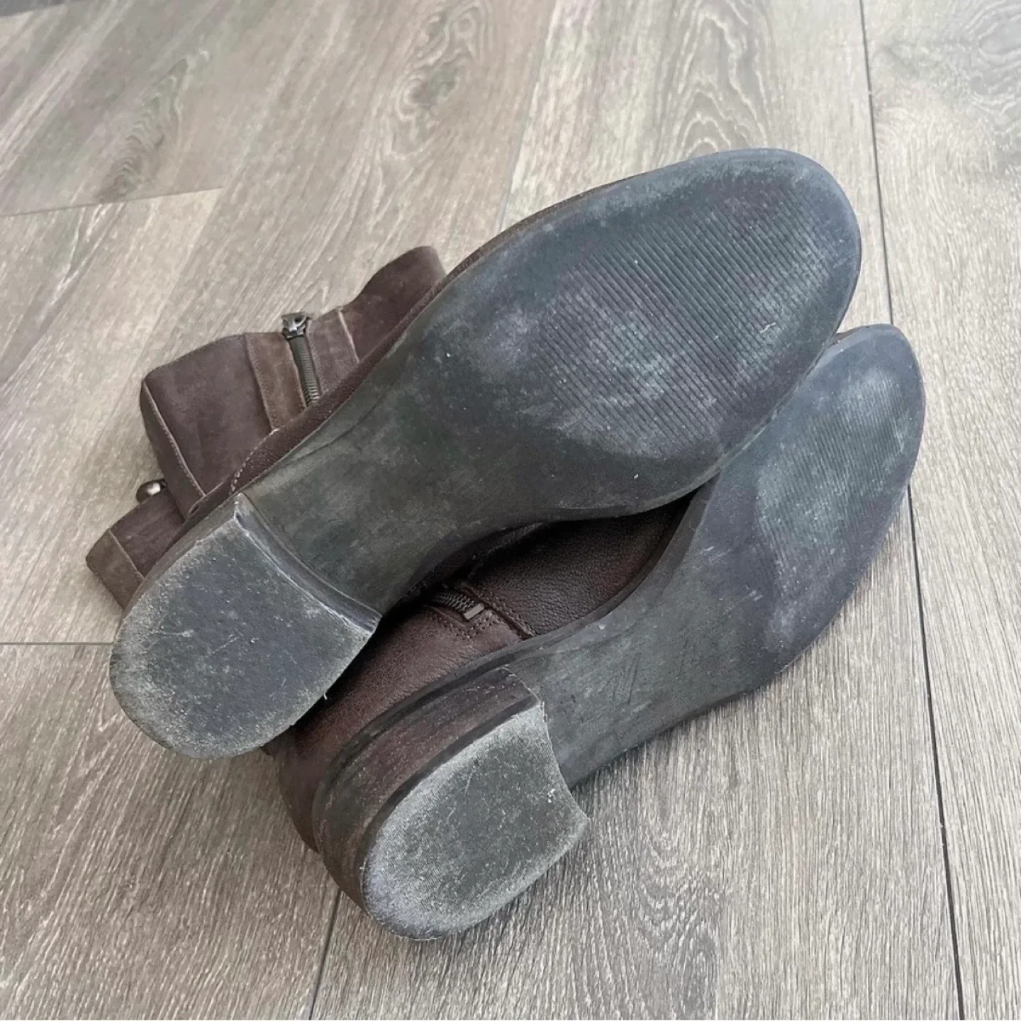 Marc Fisher women’s brown leather boots size 7.5 #CleanOut image indicator(8)