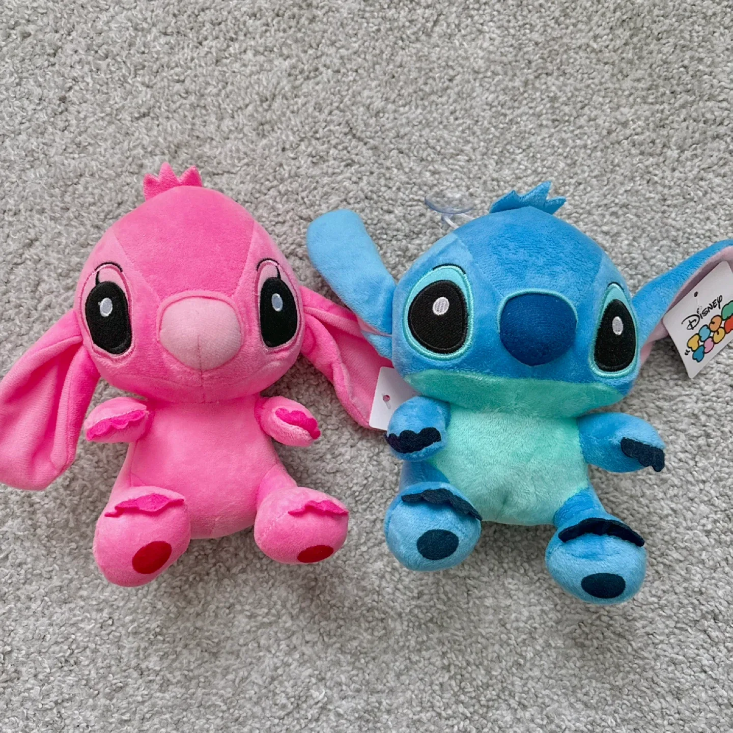 Brand new Stitch & Angel plush set #CleanOut