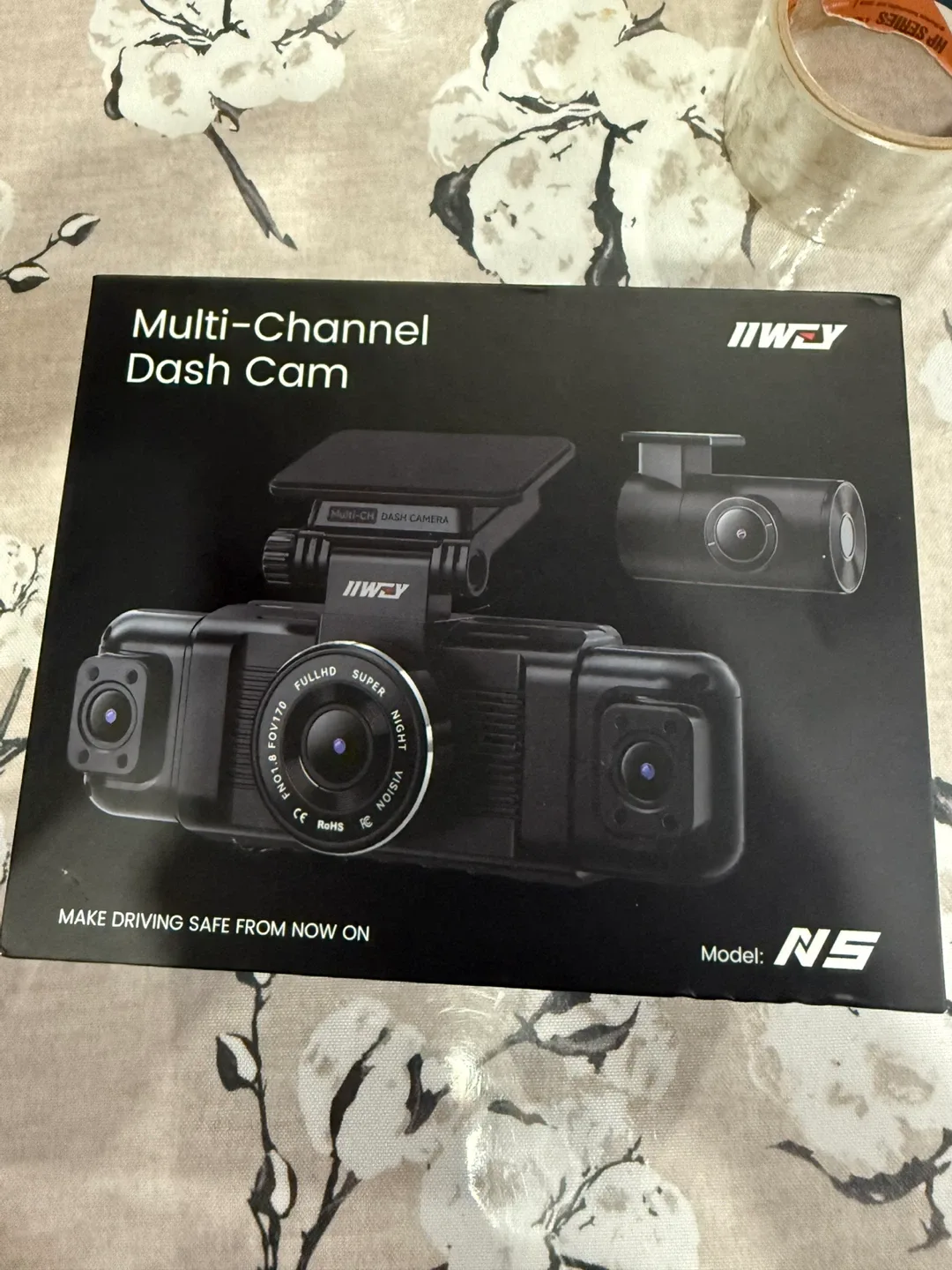 IIWEY N5 4-CH FHD Dash Cam - Brand New! image indicator(4)