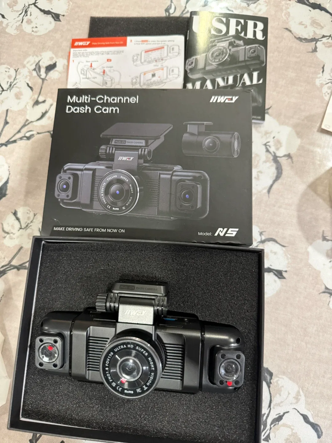 IIWEY N5 4-CH FHD Dash Cam - Brand New! image indicator(6)