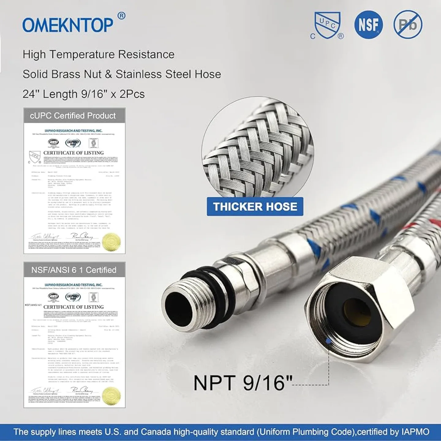 OMEKNTOP Waterfall Bathroom Faucet - Gold Finish image indicator(5)