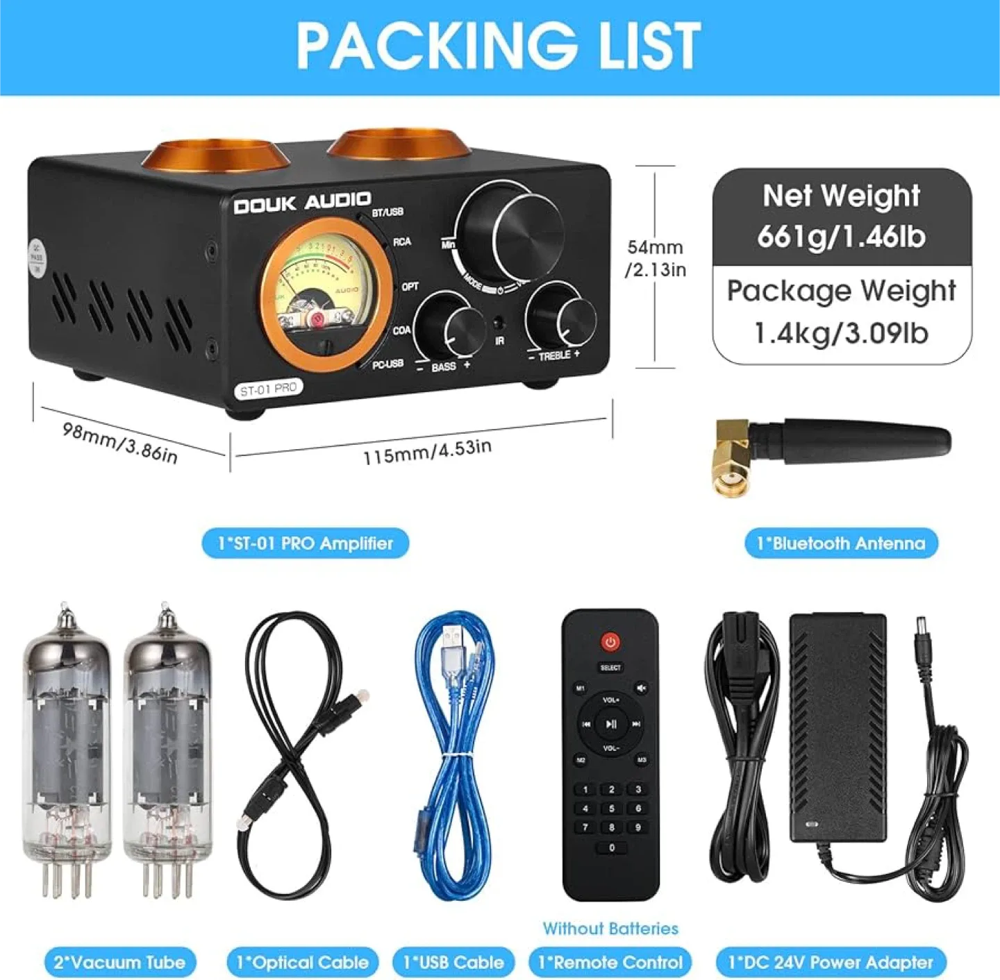Douk Audio ST-01 PRO Amplifier image indicator(3)