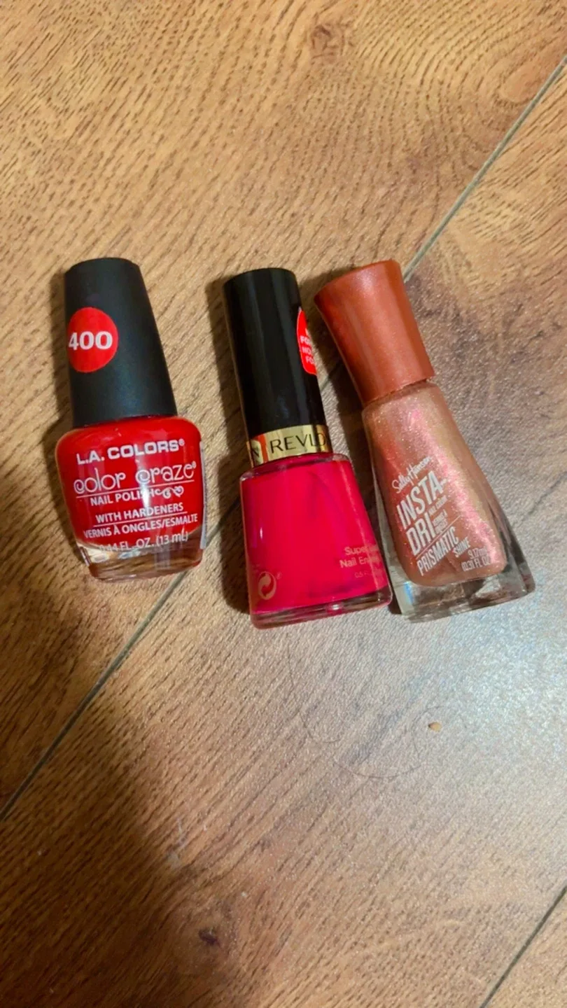 #Cleanout 3 Nail l: L.A. Colors, Revlon, Sally Hansen