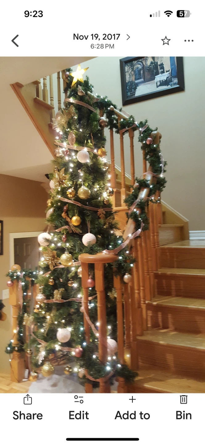 9ft slim Christmas Tree - photo 4