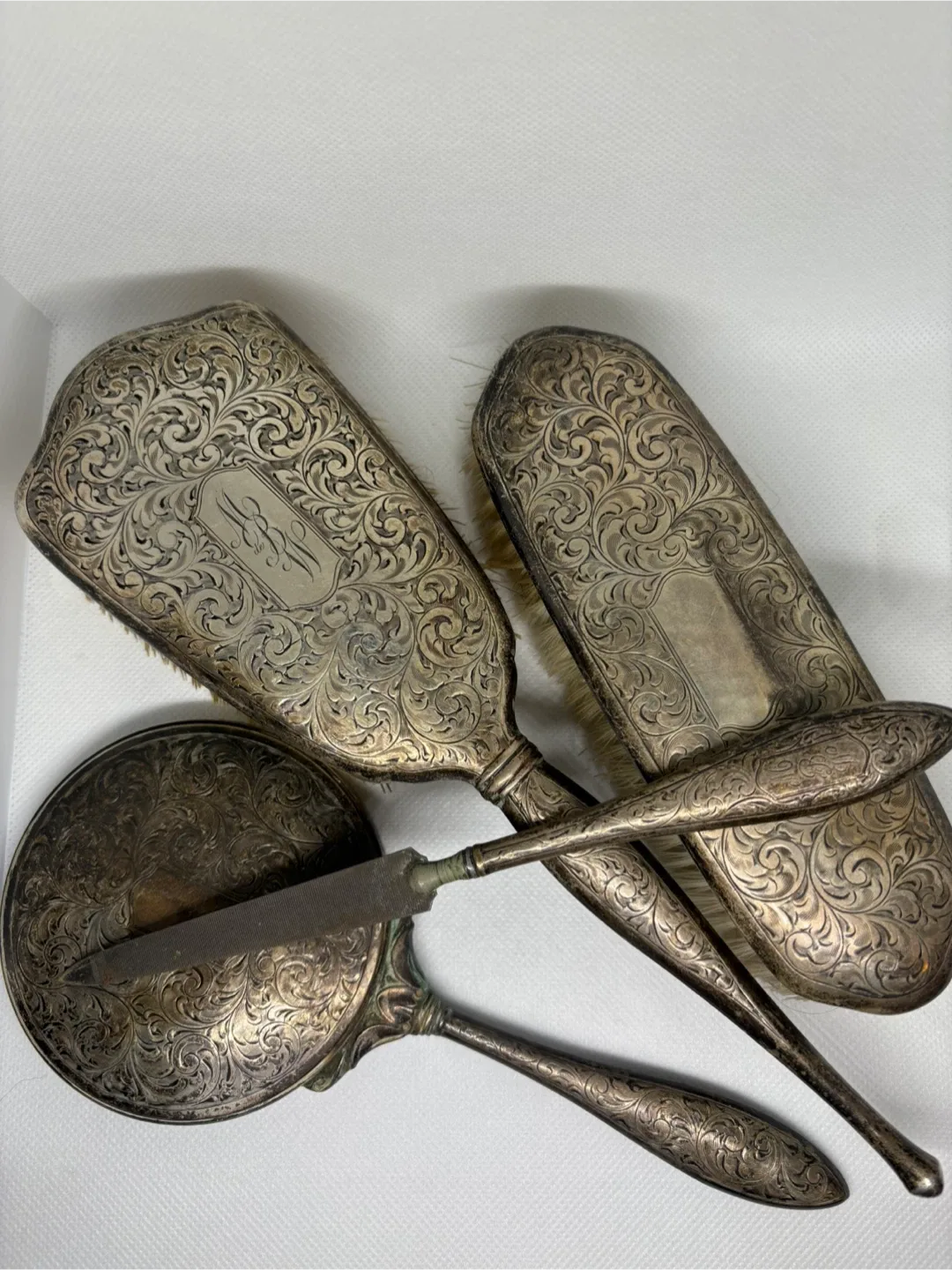 Birks Sterling Silver Vanity Set