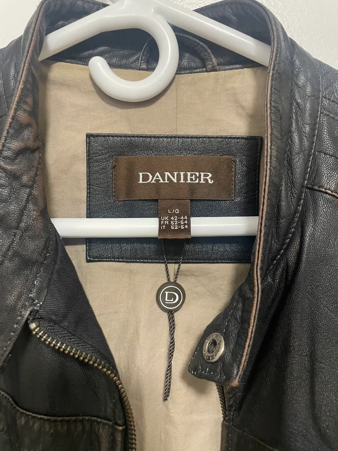 Danier Leather Jacket - Size L