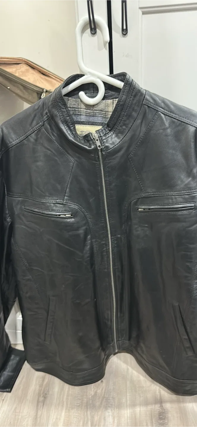 Leather Jacket - Black