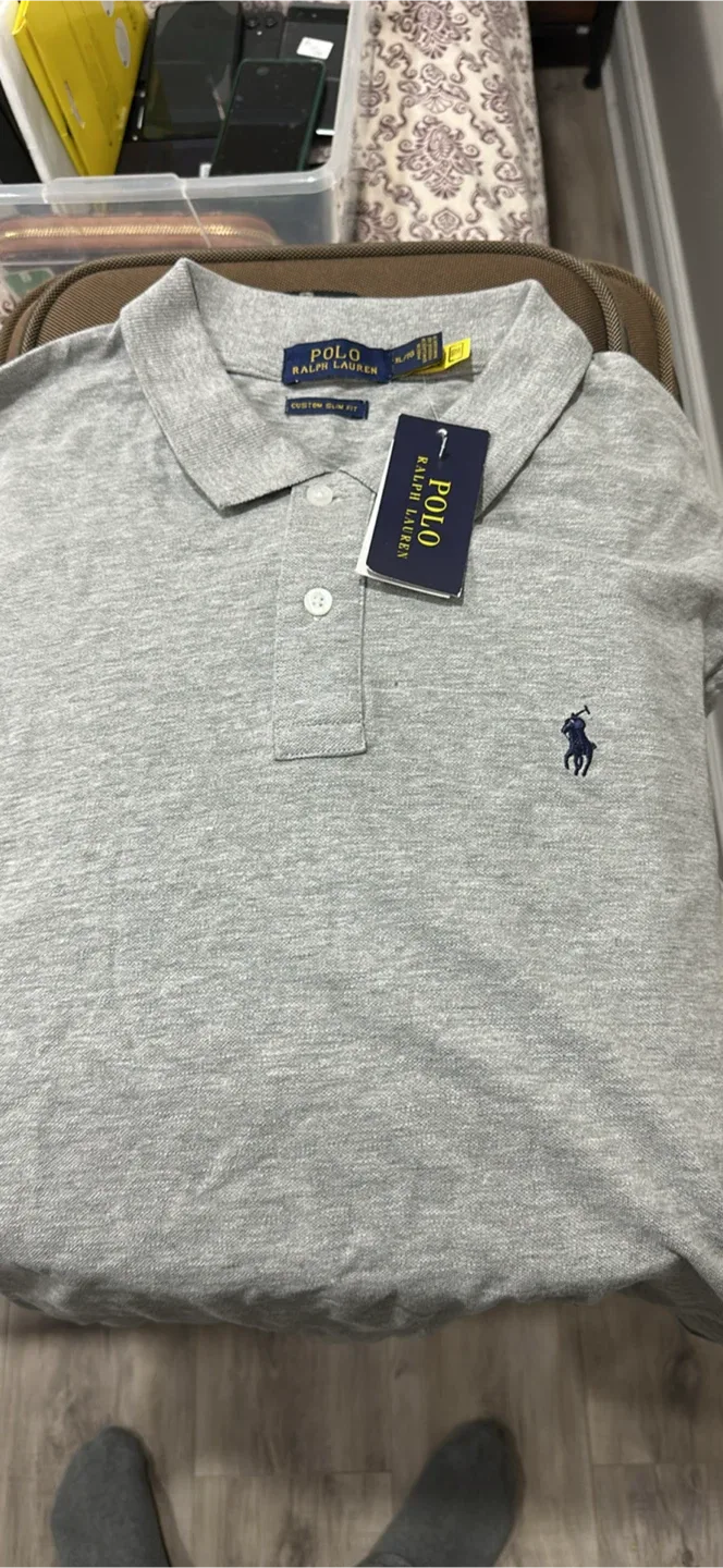 Polo Ralph Lauren Custom Slim Fit Polo Shirt - XL