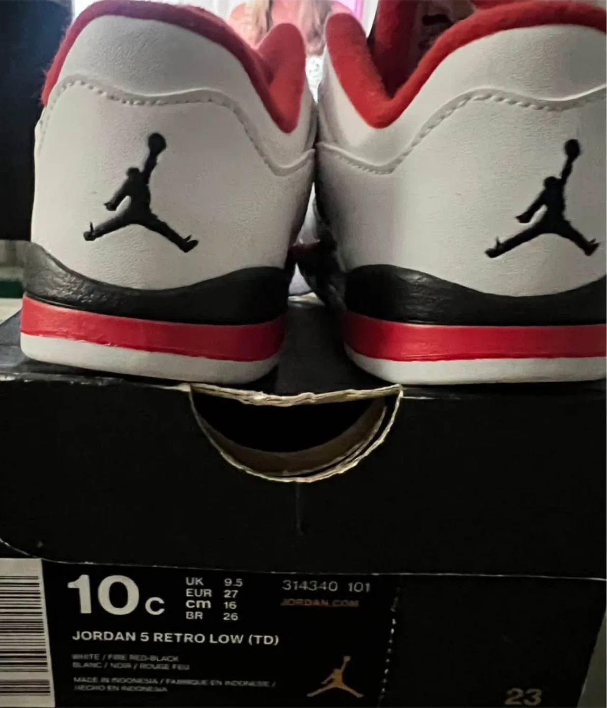 Jordan 5 Retro Low (TD) - Size 10c image indicator(5)