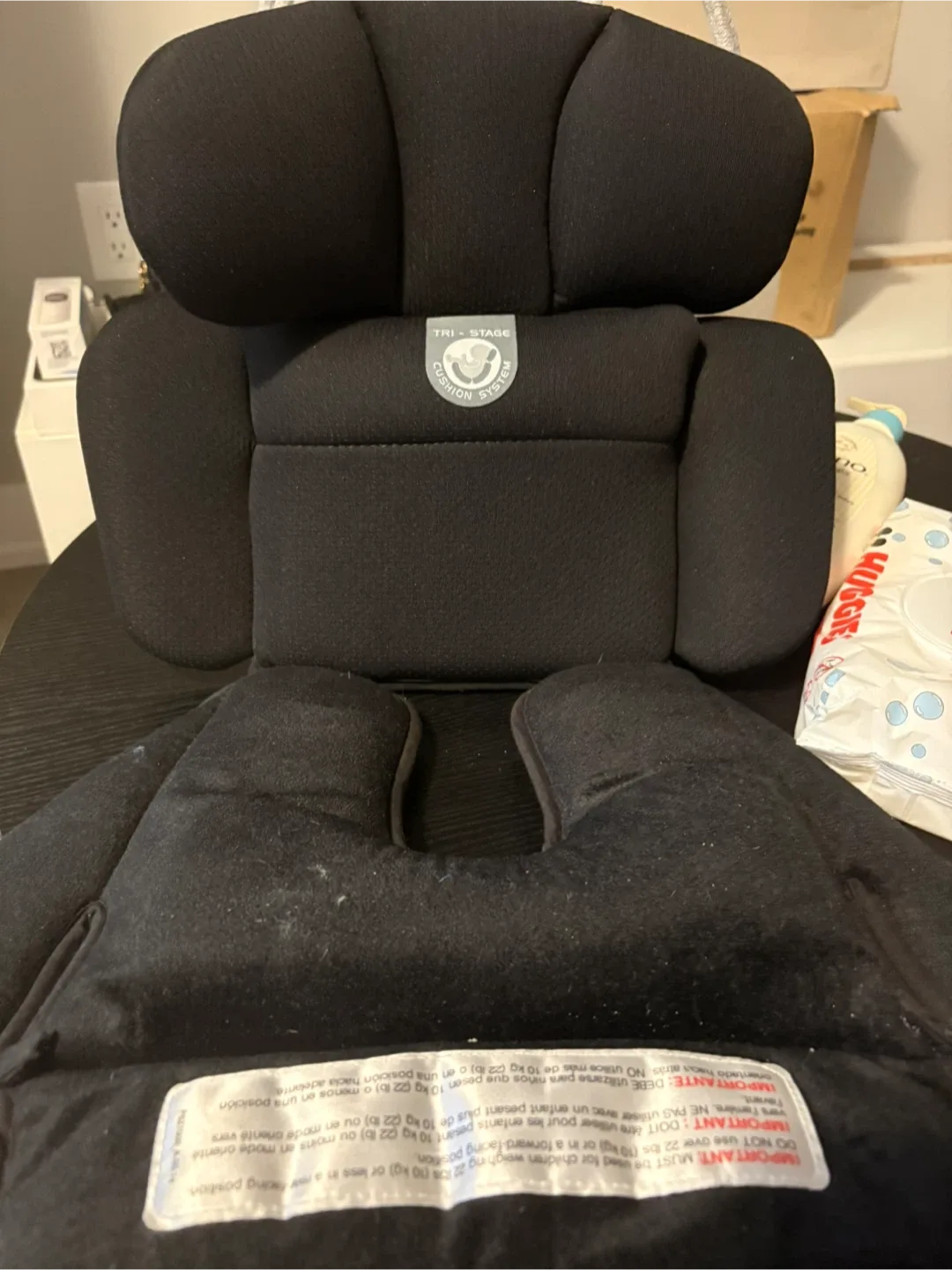 Tri-Stage Cushion System Car Seat Insert