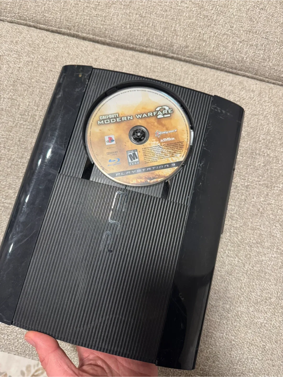 Sony PlayStation 3 with Call of Duty: Modern Warfare image indicator(2)