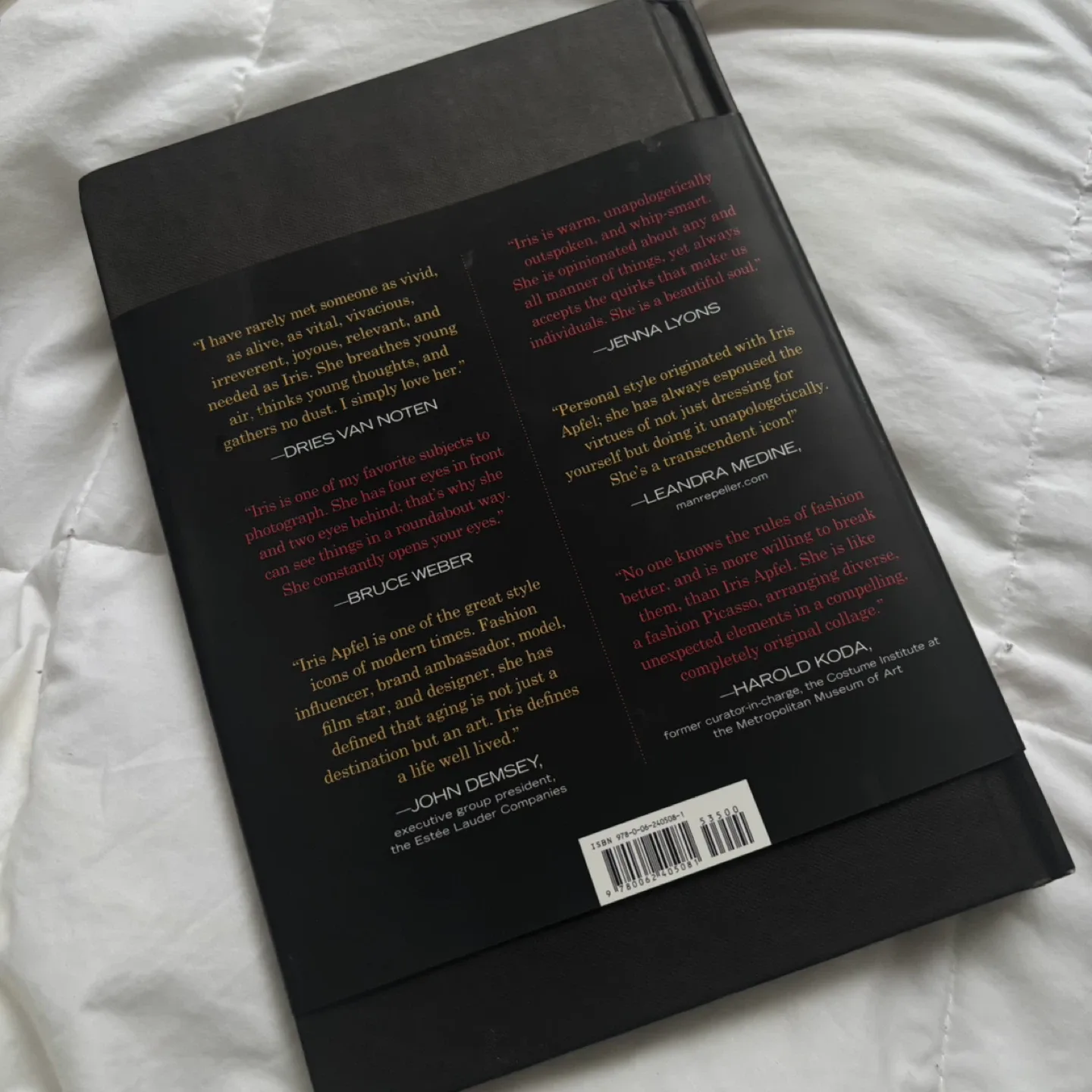 Iris Apfel: Musings of a Geriatric Starlet Book (Hardcover) image indicator(4)