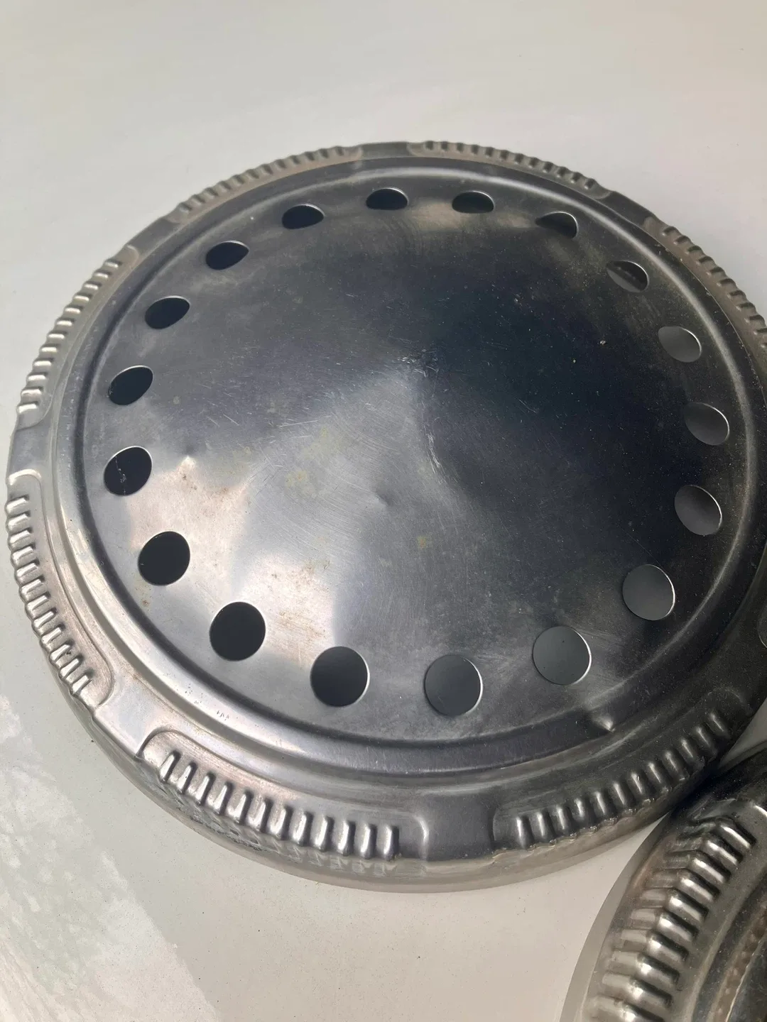 Vintage Mopar police Hubcaps - Set of 5 image indicator(6)