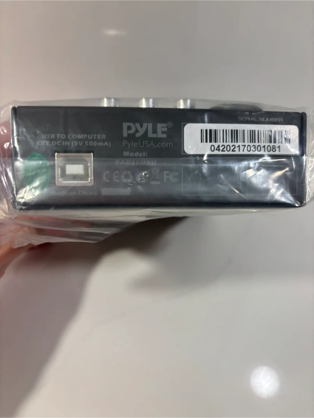 Pyle 5 Channel Professional Compact Audio Mixer w USB Interface image indicator(10)