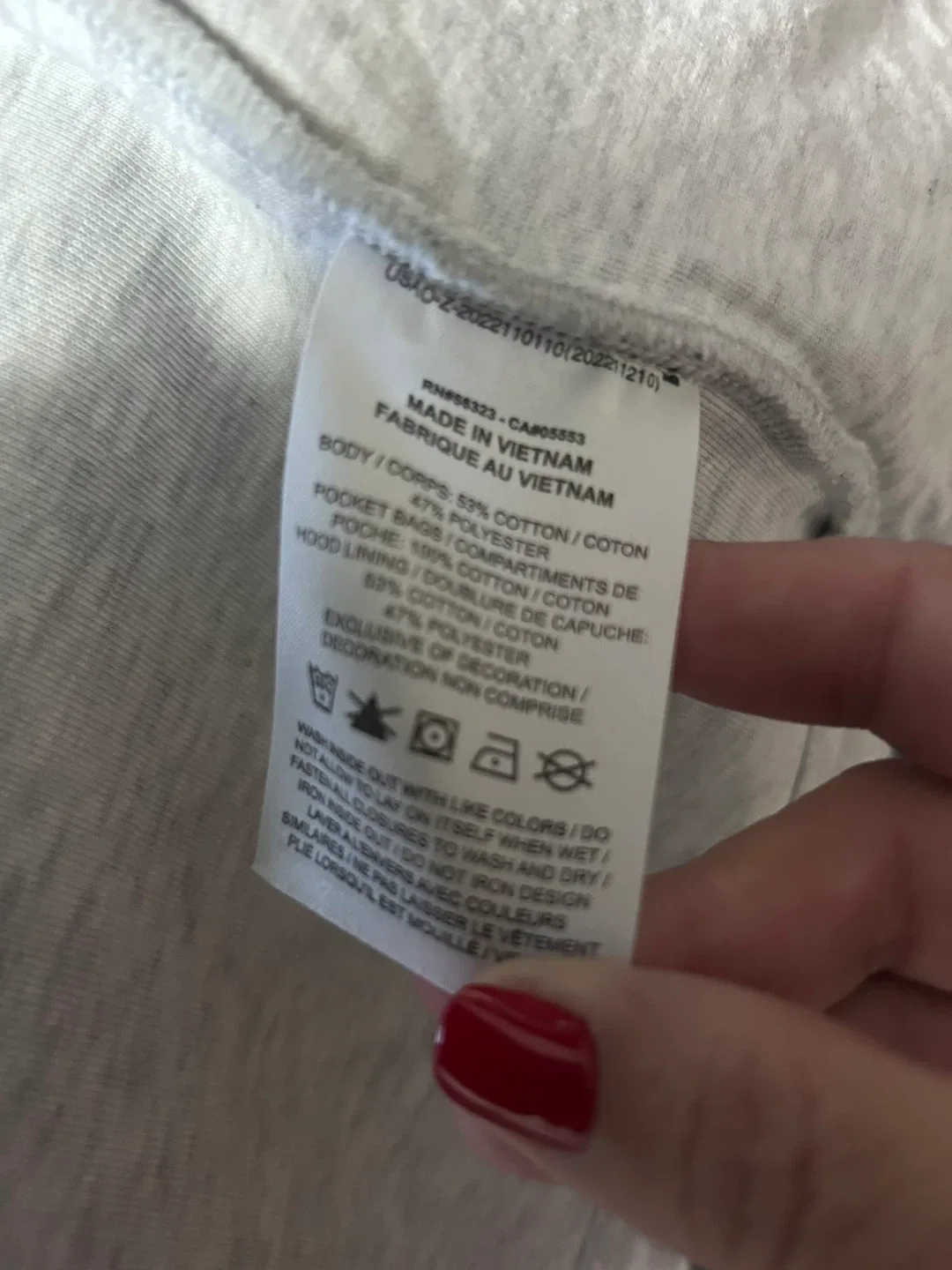 Nike Tech Fleece Hoodie - Grey, Size S image indicator(5)