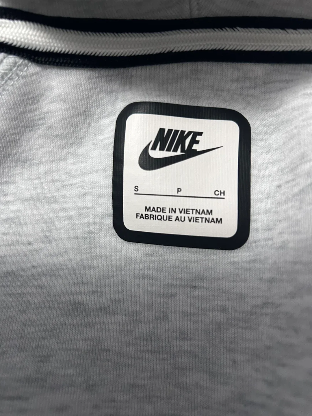 Nike Tech Fleece Hoodie - Grey, Size S image indicator(4)