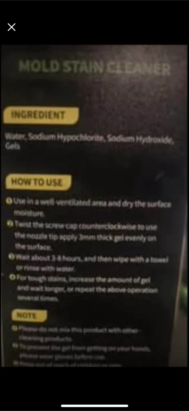 Mold Stain Cleaner image indicator(5)