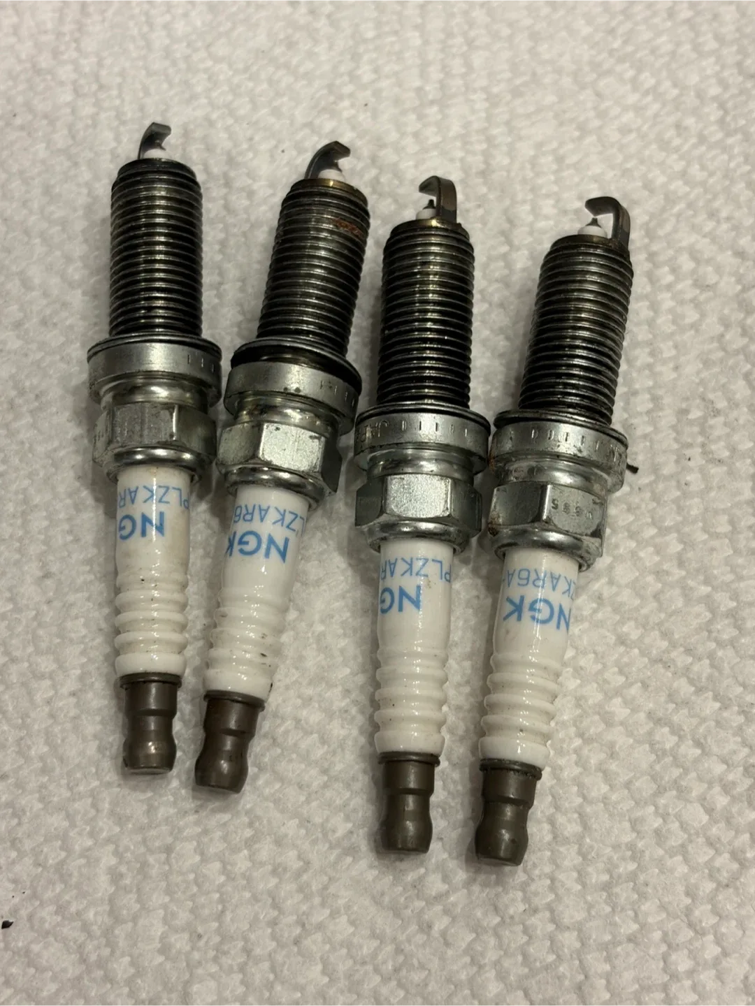 NGK PLZKAR6A Spark Plugs - Set of 4
