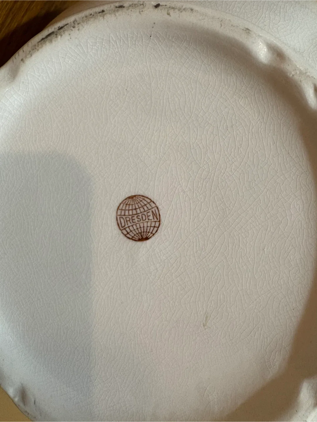 Antique Dresden White Porcelain Lidded Pitcher image indicator(9)