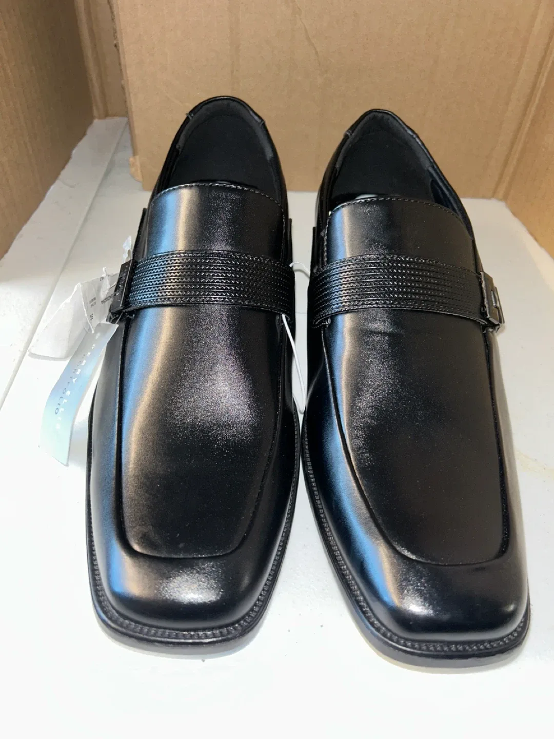 Perry Ellis Portfolio Black Dress Shoes - Size 9