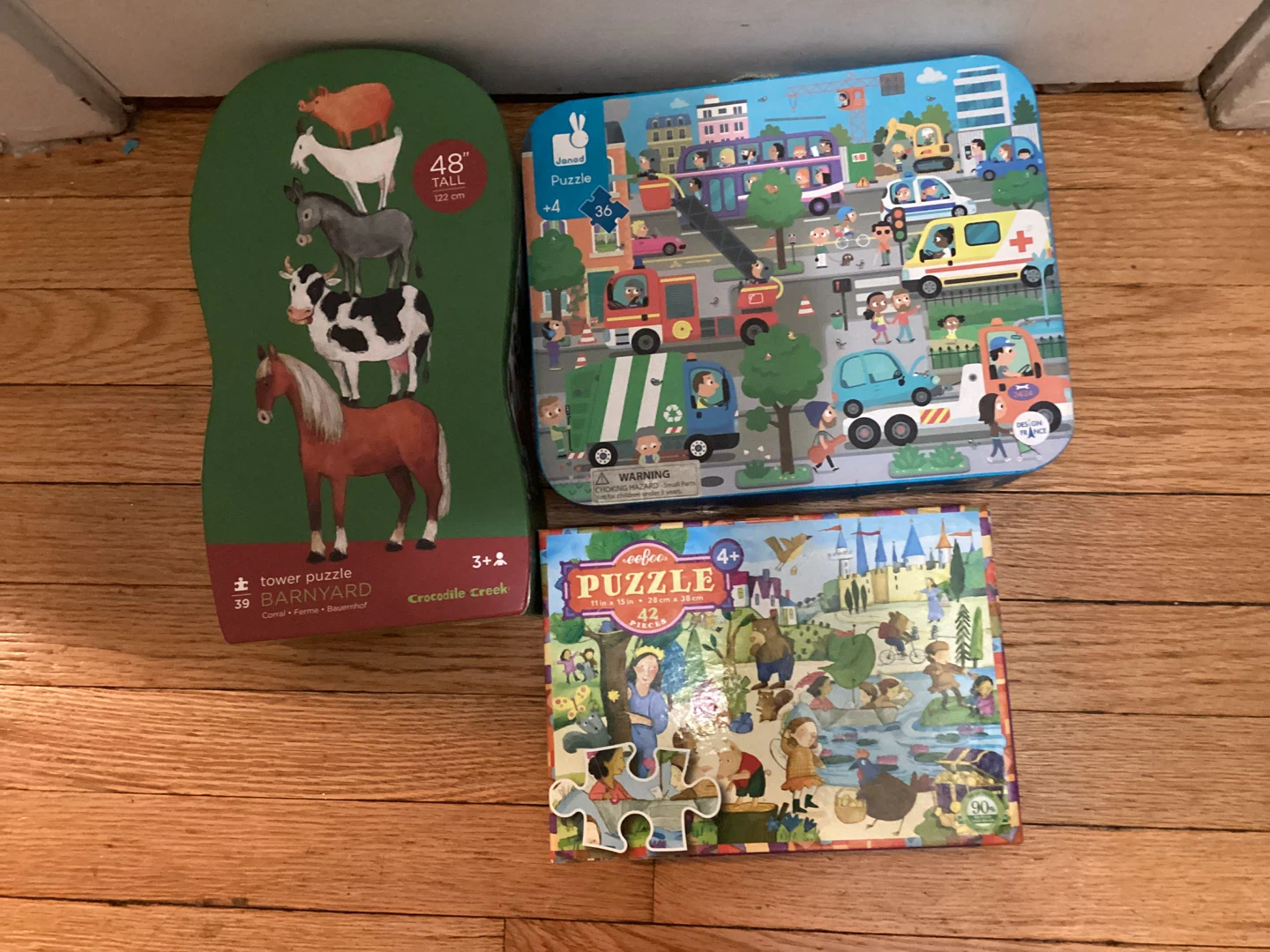 Kids' Puzzles: Crocodile Creek, Janod, eeBoo
