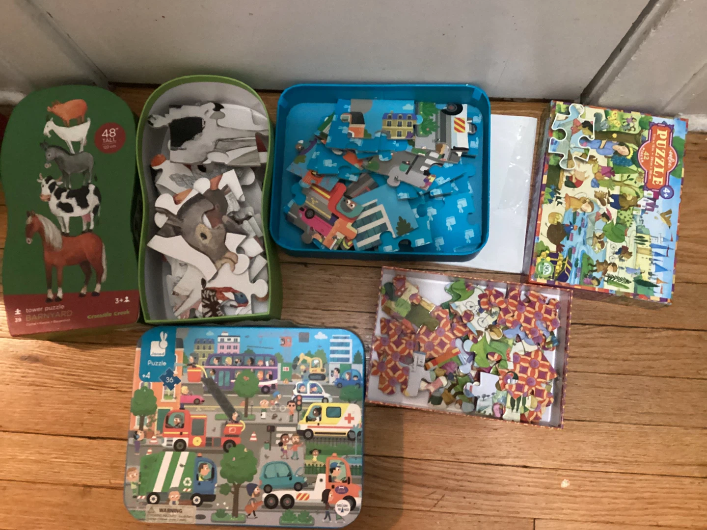 Kids' Puzzles: Crocodile Creek, Janod, eeBoo - photo 2