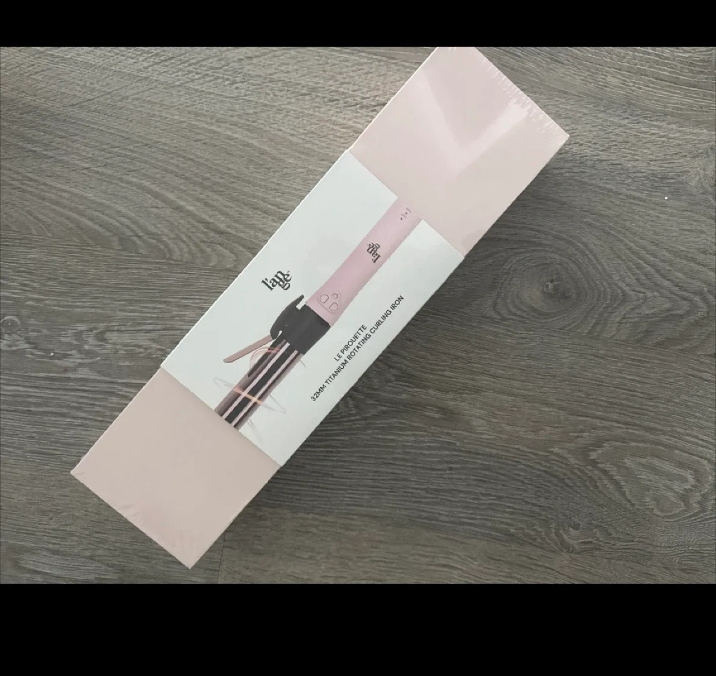 L'ange Le Pirouette 32mm Titanium Curling Iron - New