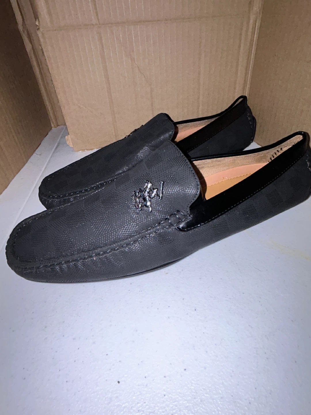 ROME Black Loafers - Size 13 - photo 4