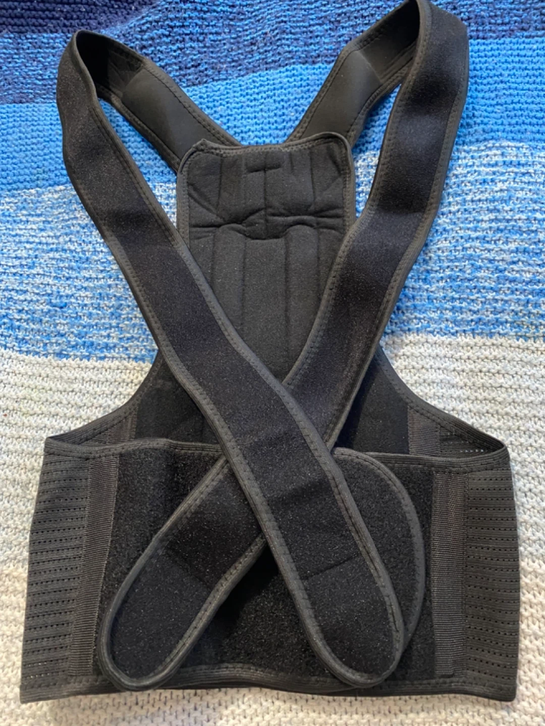 Posture Corrector Back Brace - Black - photo 2