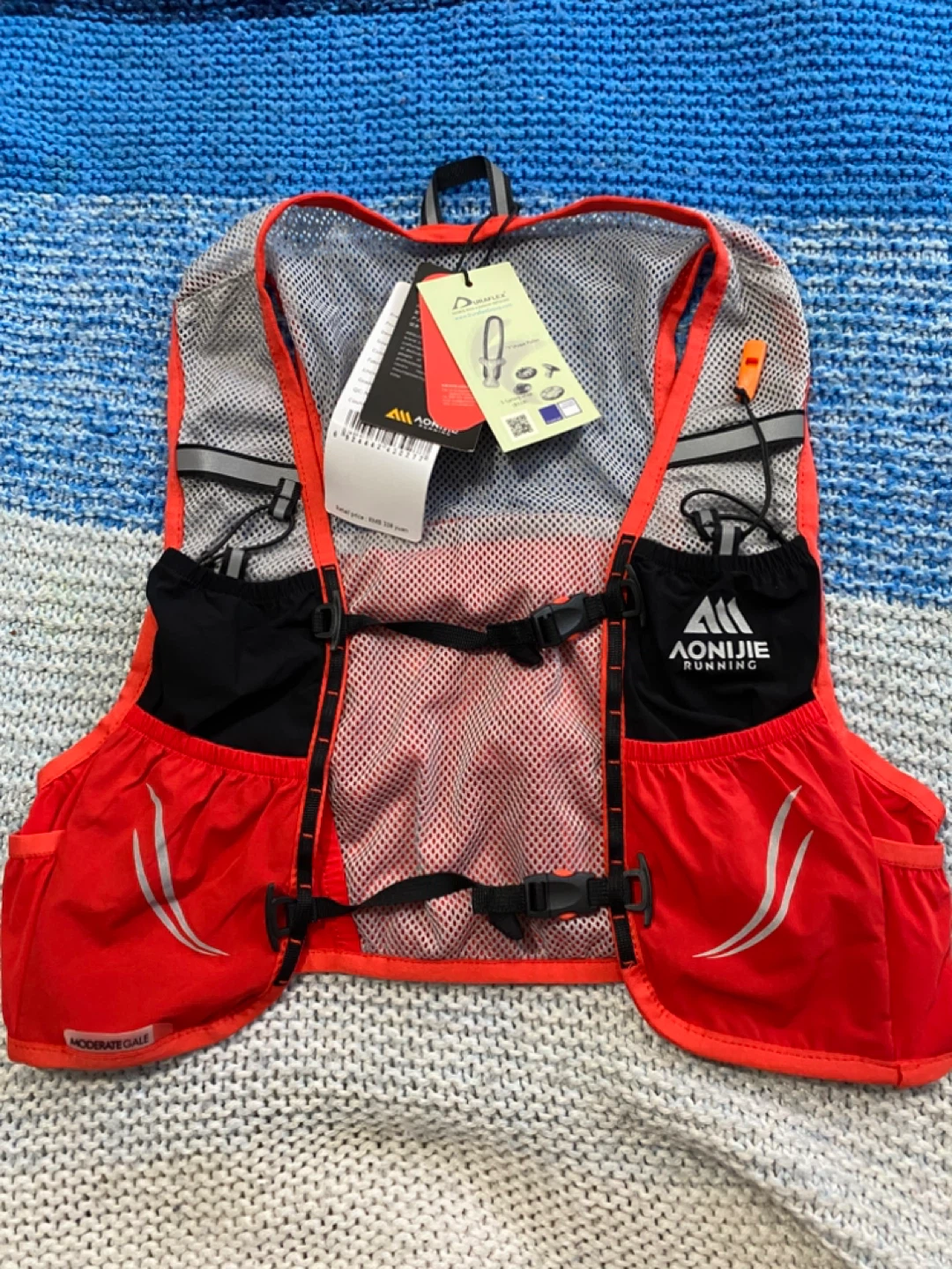 AONIJIE Running Vest - Red