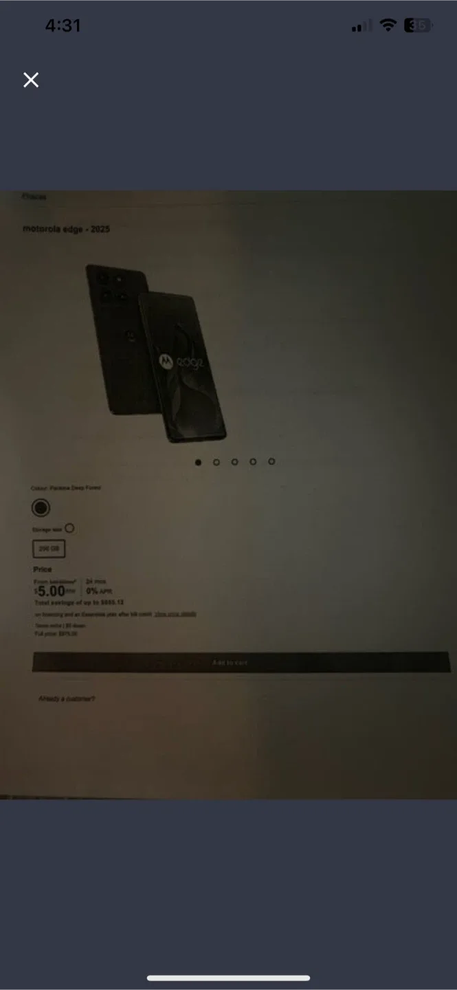 MOTOROLA EDGE - 2025 **NEW** image indicator(4)