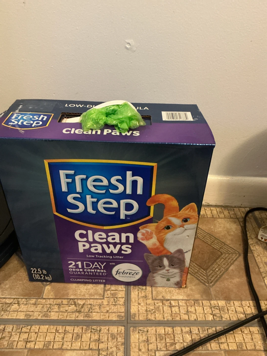Fresh Step Clean Paws Cat Litter - 22.5 lb
