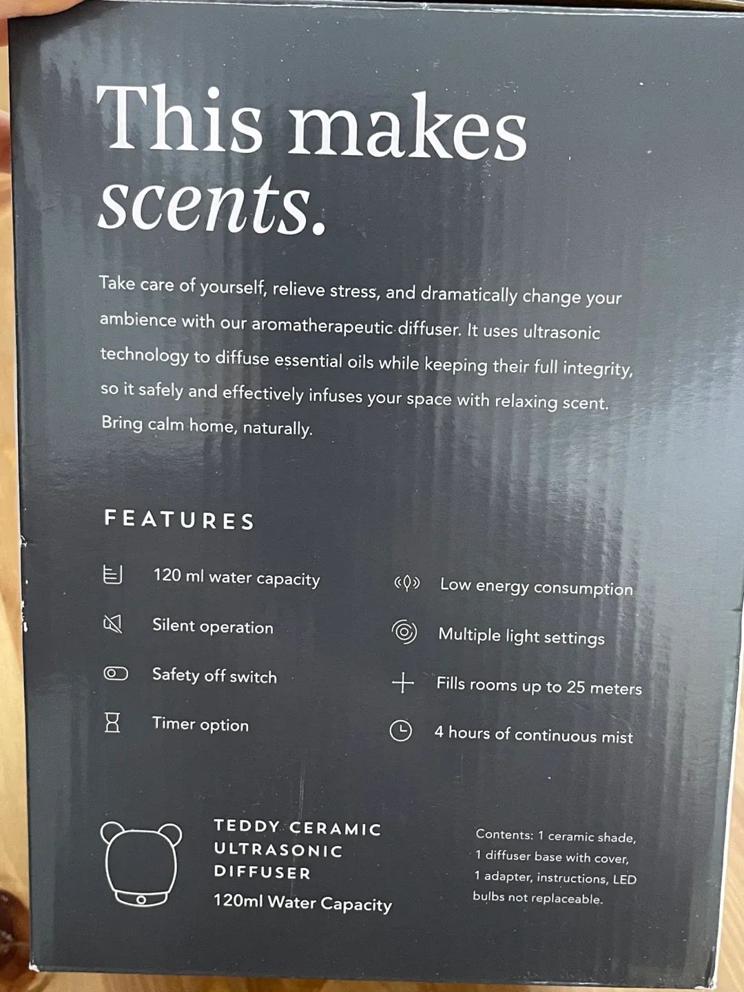 Cute bear ceramic diffuser image indicator(2)