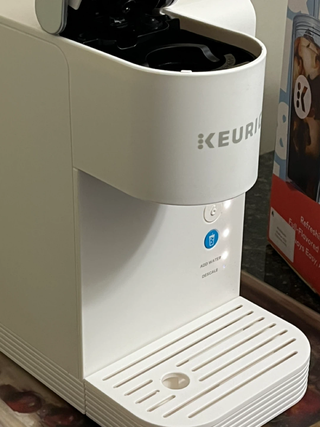 Keurig K-Iced Essentials Single Serve Coffee Maker - White - photo 4