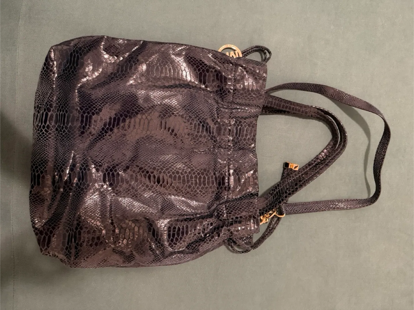 Michael Kors Snakeskin Tote Bag image indicator(2)