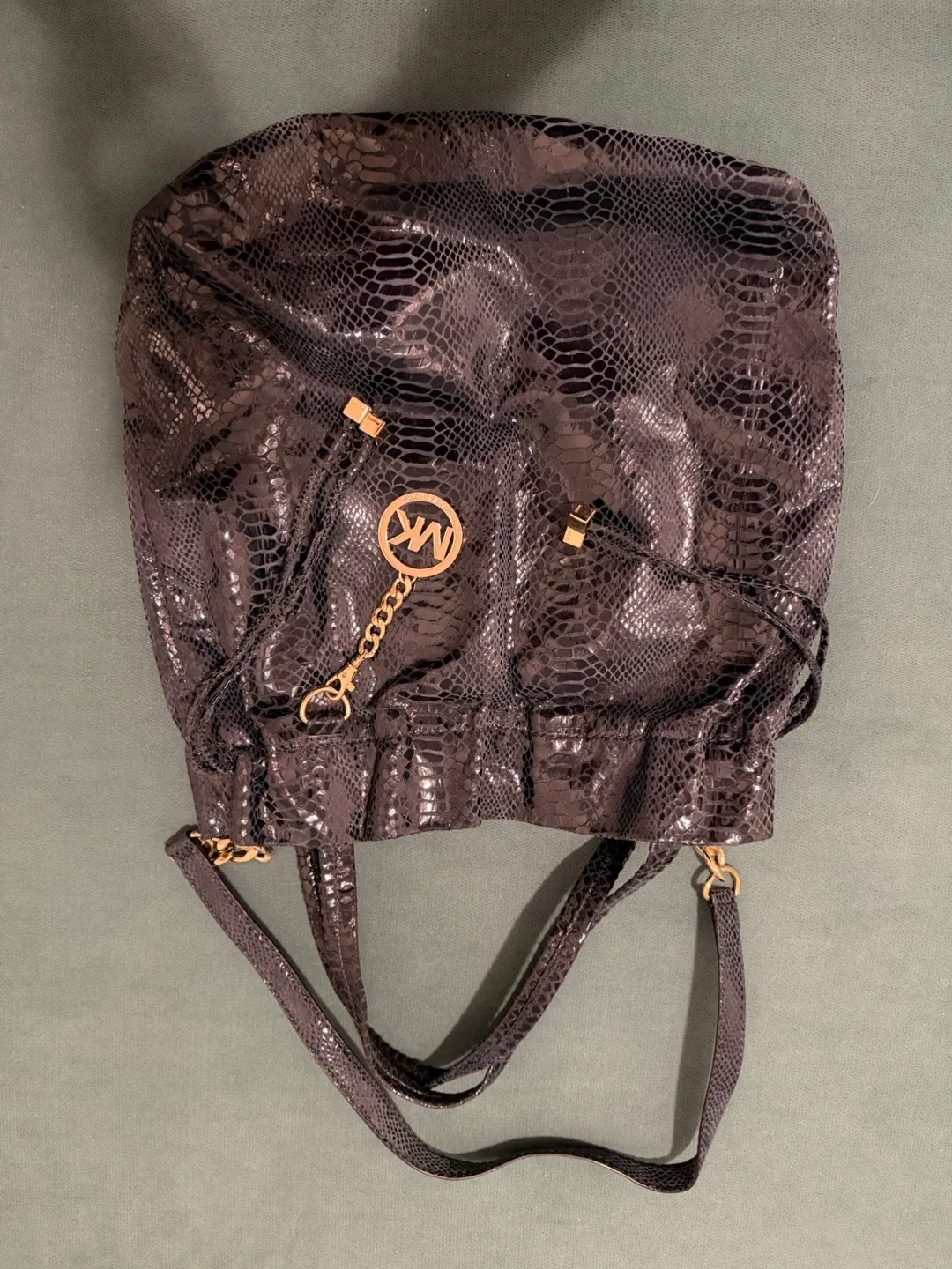 Michael Kors Snakeskin Tote Bag
