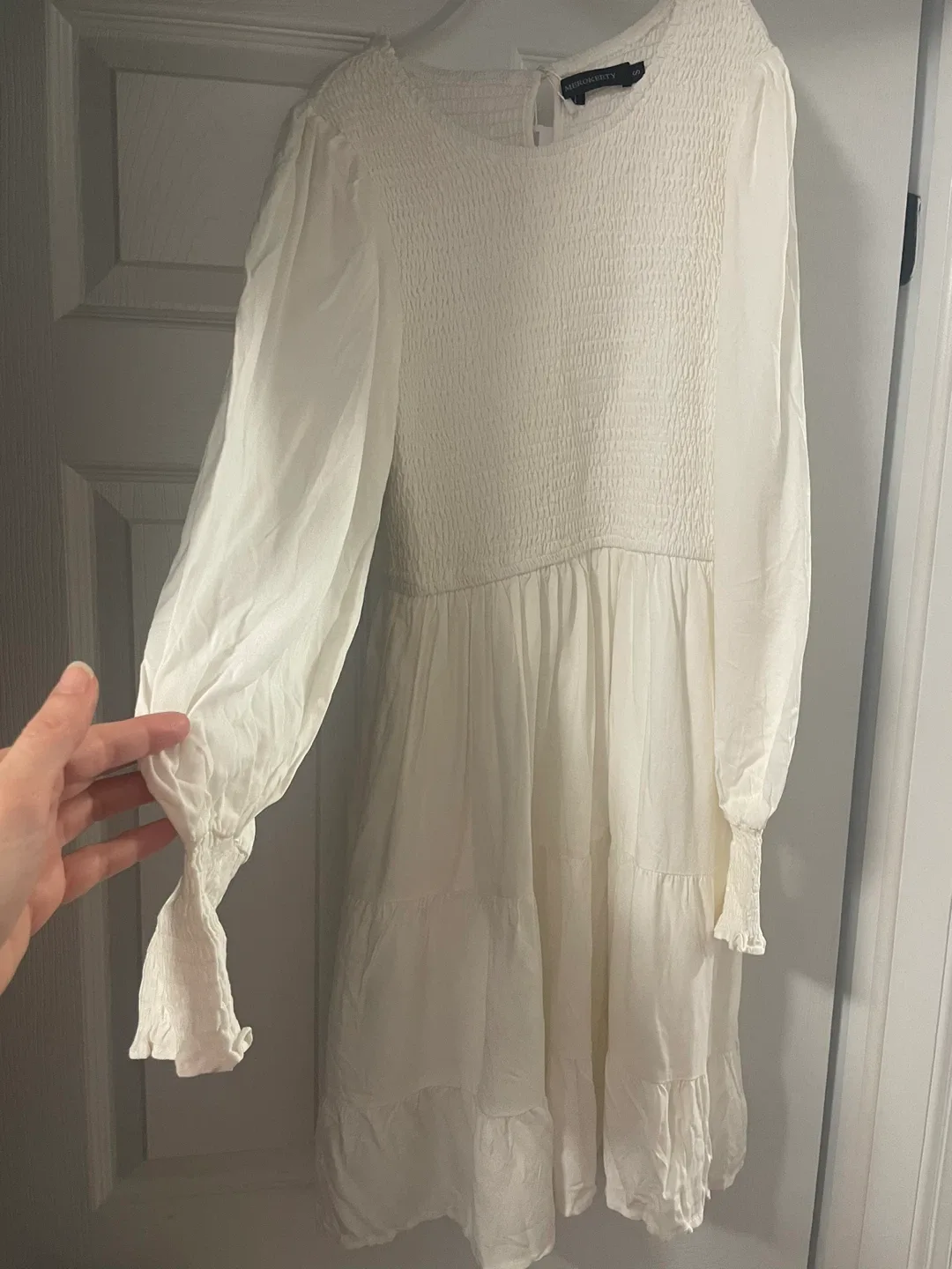 NEW! Merokeety White Dress - Size S