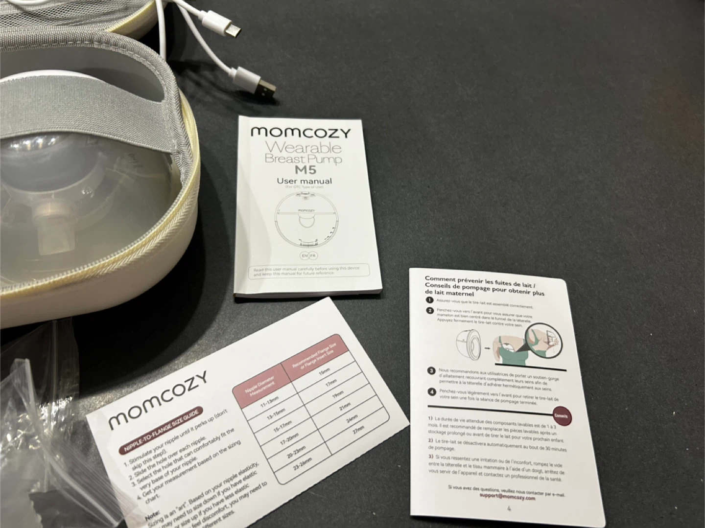 Momcozy M5 Wearable Breast Pump - photo 5