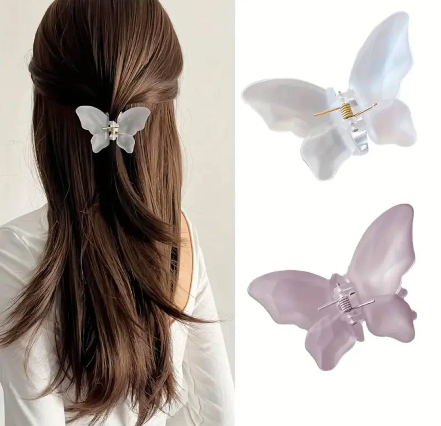 Butterfly Hair Claw Clip , 3 for $15 image indicator(3)
