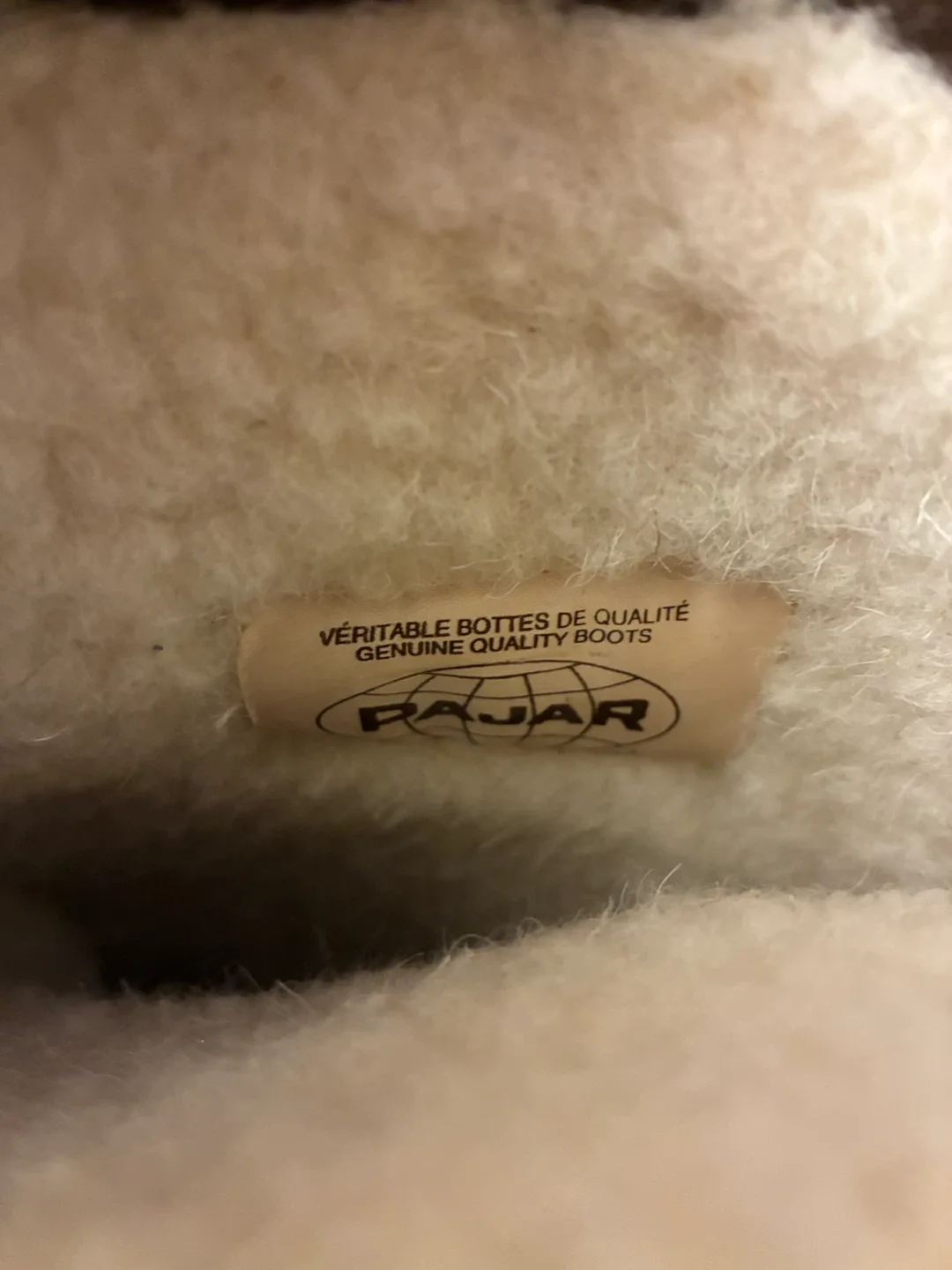 New Authentic Pajar real fur winter boots size:37/ 7 image indicator(10)