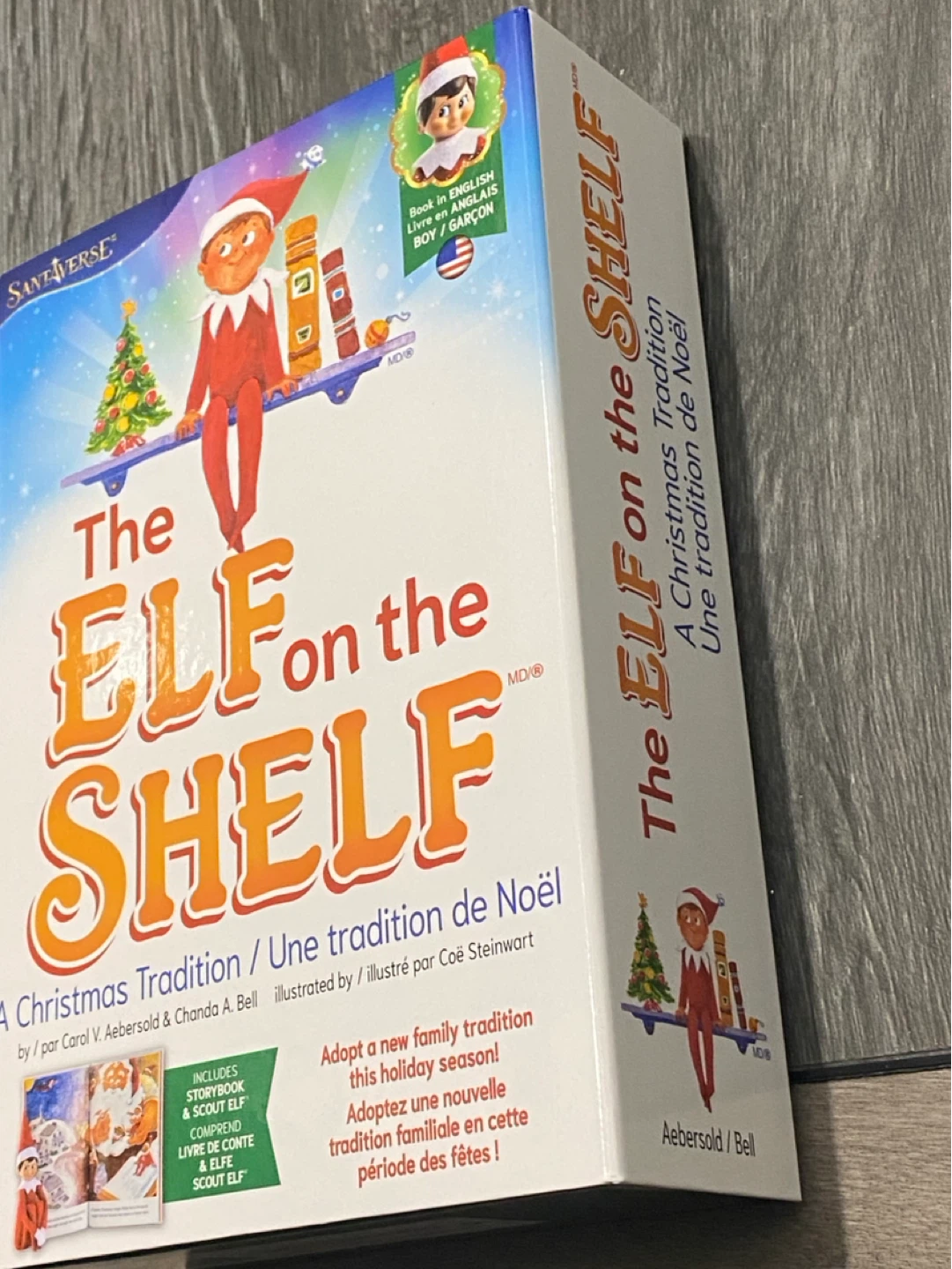 Original Elf on Shelf doll with packaging and story book - photo 3